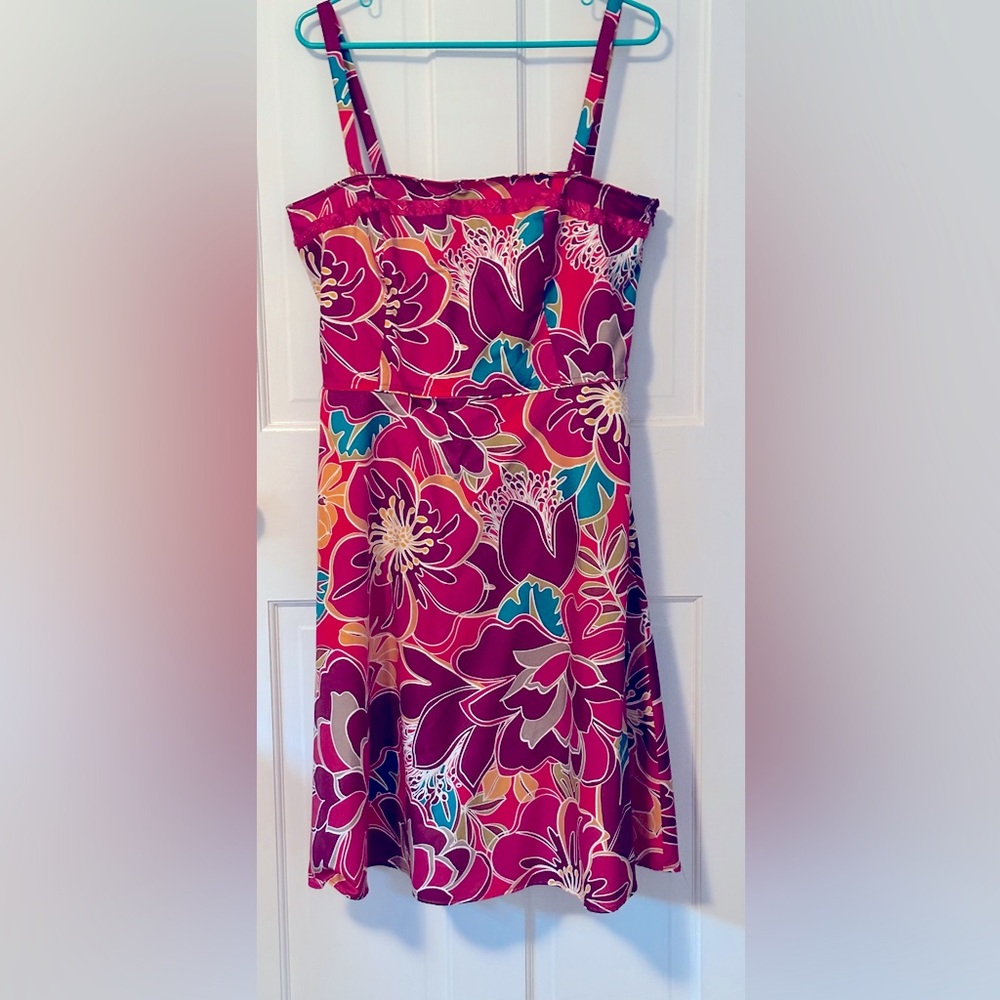 NWOT Amanda Smith convertible dress - strapless or thin straps. Fit and flare.